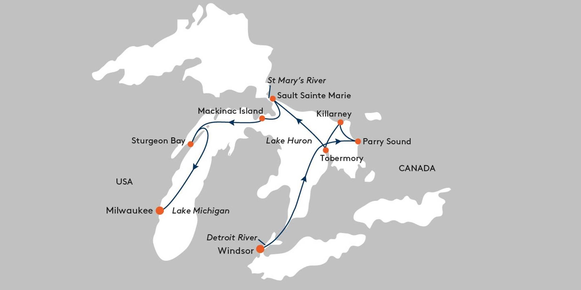 Great Lakes Cruise Hapag Lloyd