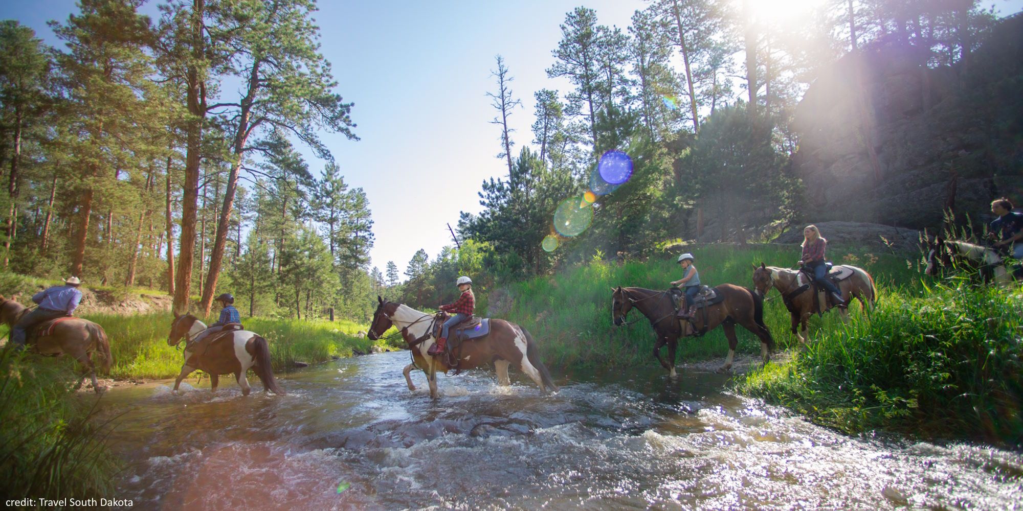 South Dakota Custer State Park Horseback Riding