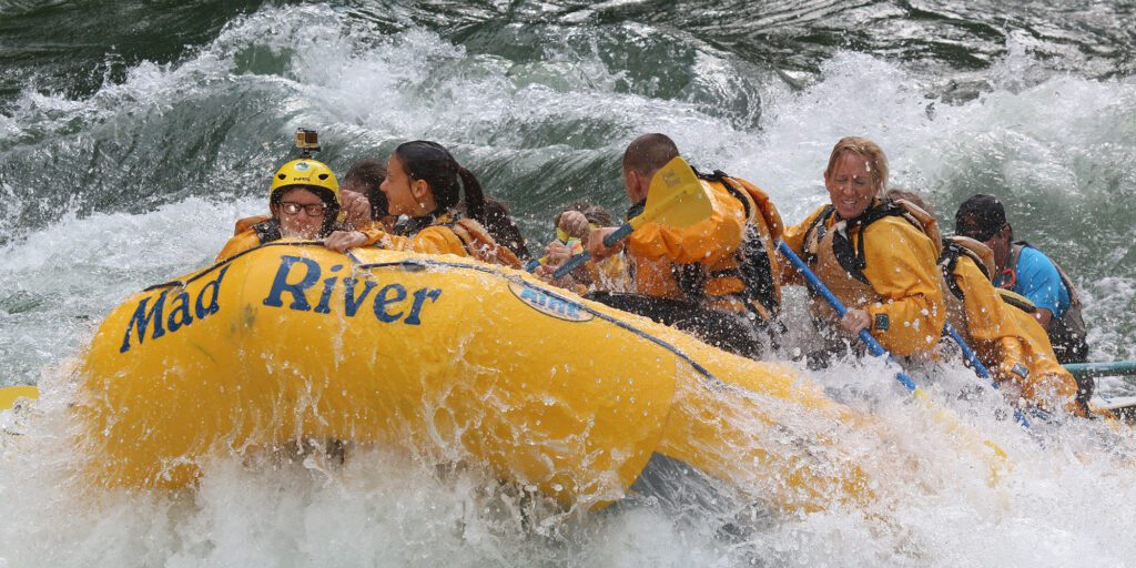 Excursie rafting op de Snake River