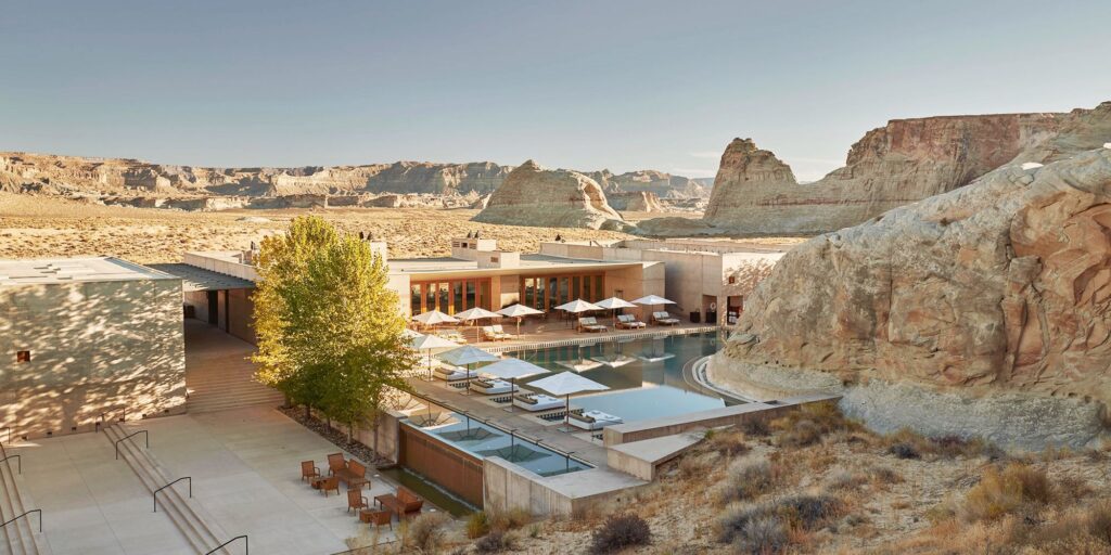 Amangiri exterior pool