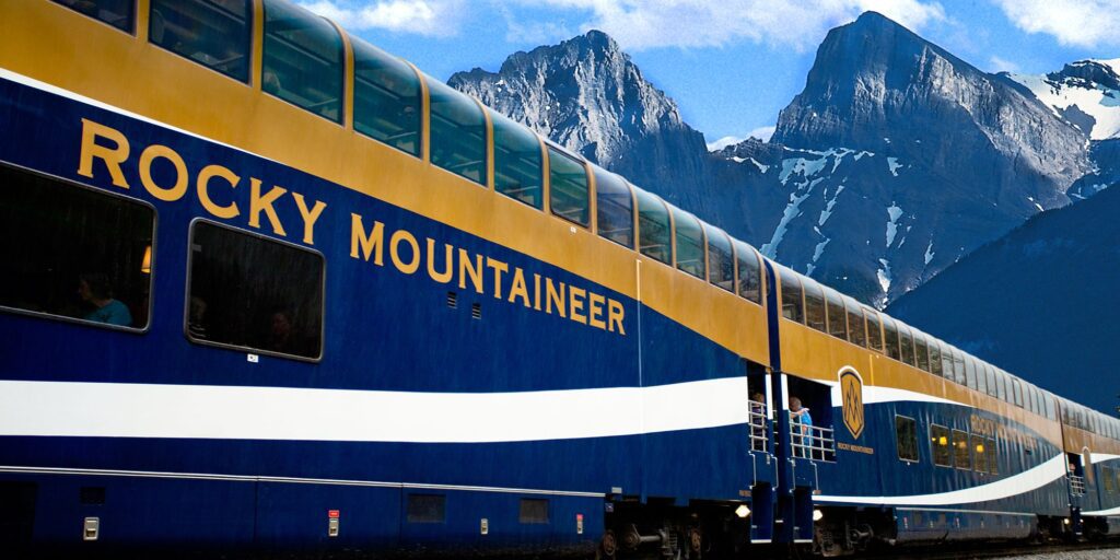 Rocky Mountaineer train