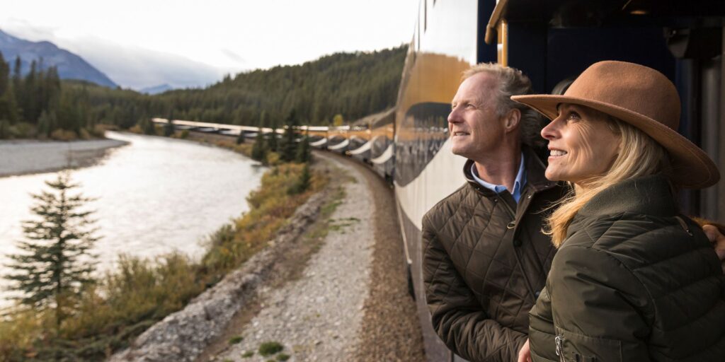 Rocky Mountaineer view