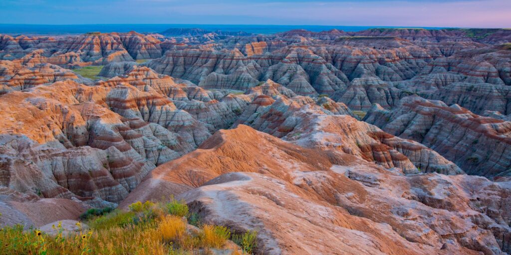 SD Badlands National Park in South Dakota