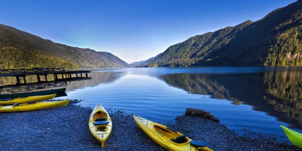 UP Lake Crescent Olympic National Park