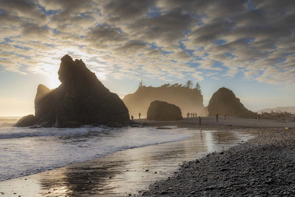 UP Ruby beach at the Olympic national park in Washington State