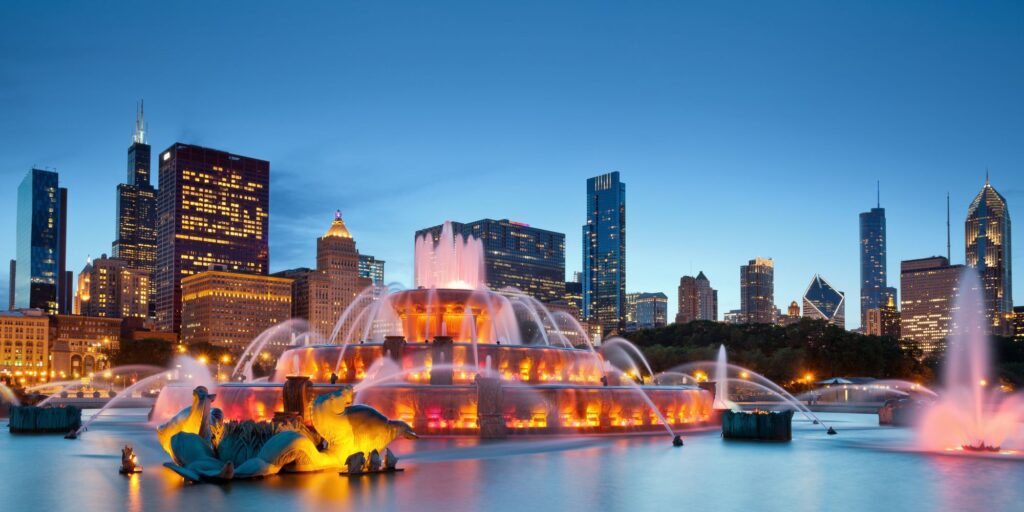Chicago fountain