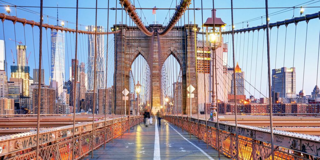 New York Brooklyn Bridge