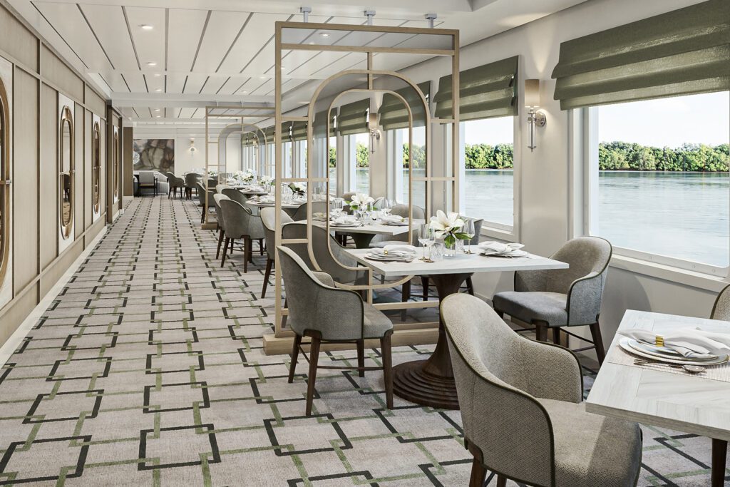 American Patriot Florida Gulf Coast restaurant aan boord
