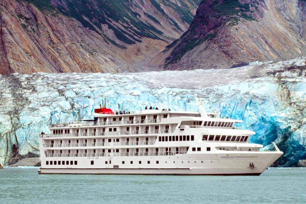 Cruise Alaska American Constitution Glacier