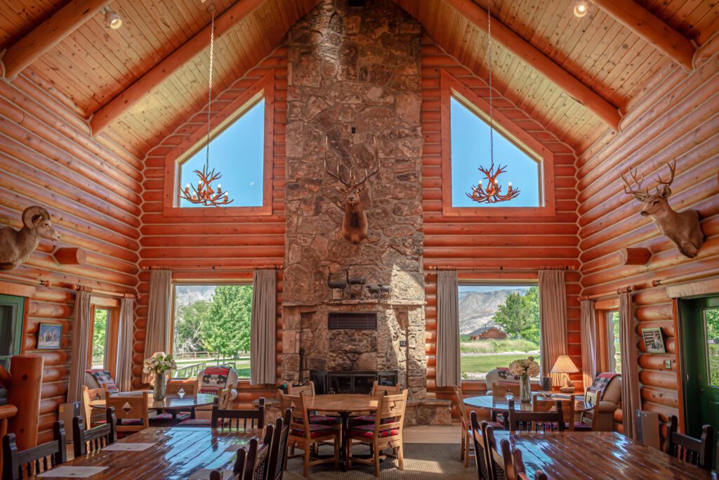 hideout ranch lobby, woonkamer/zitkamer