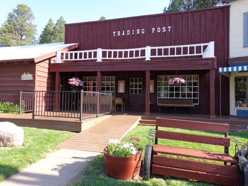 trading post gebouw