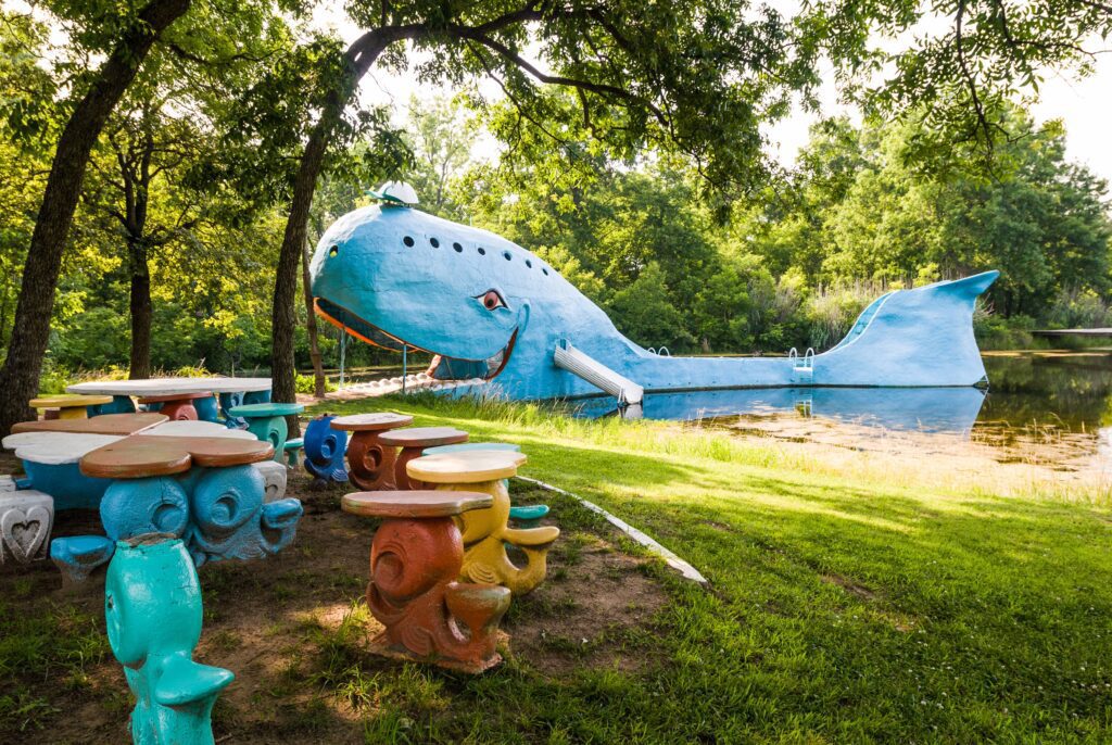 Sfeerbeeld van Blue Whale in Oklohoma