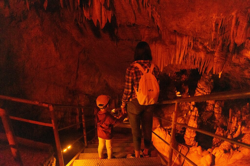 Sfeerbeeld van Meramec Caverns in Missouri