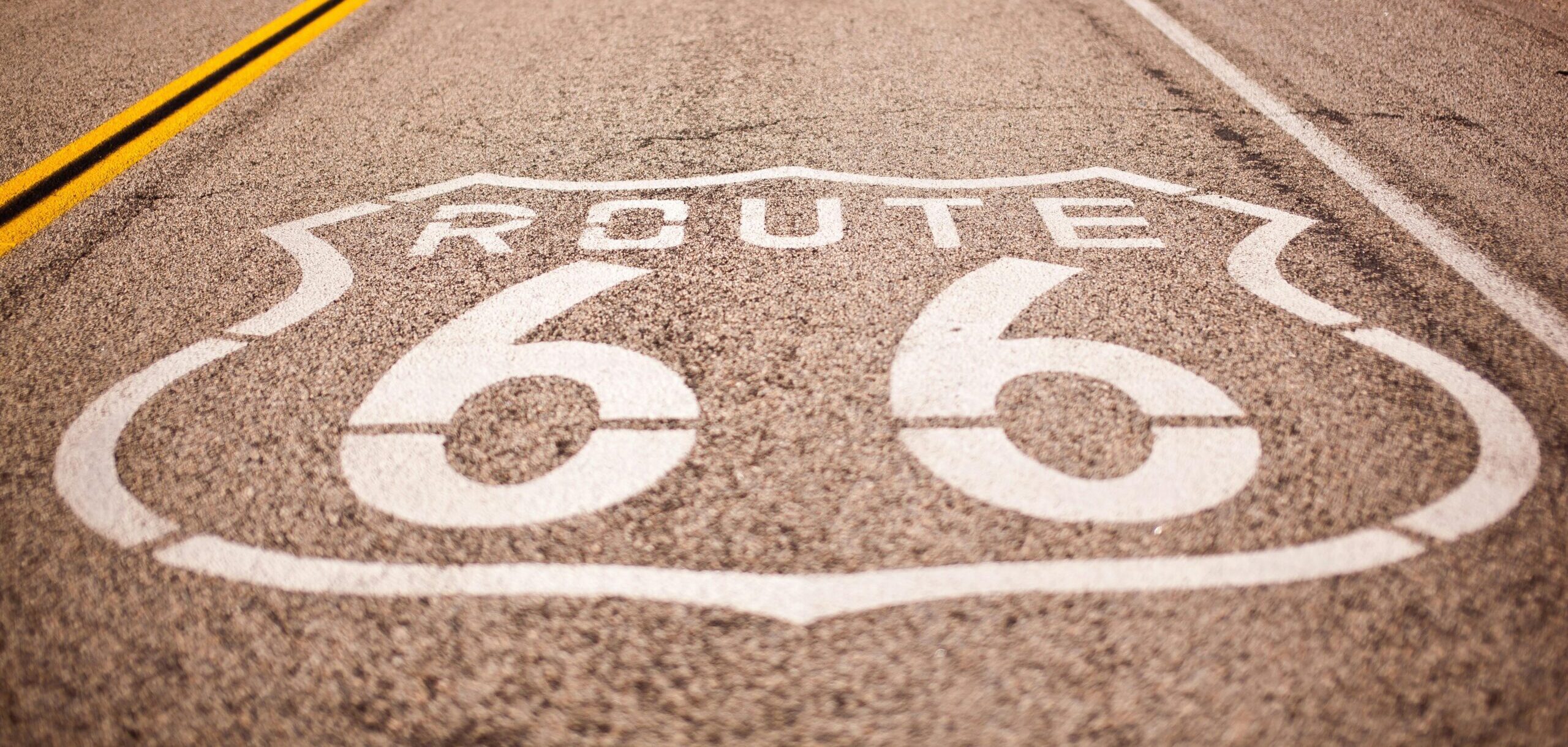 weg naar route 66