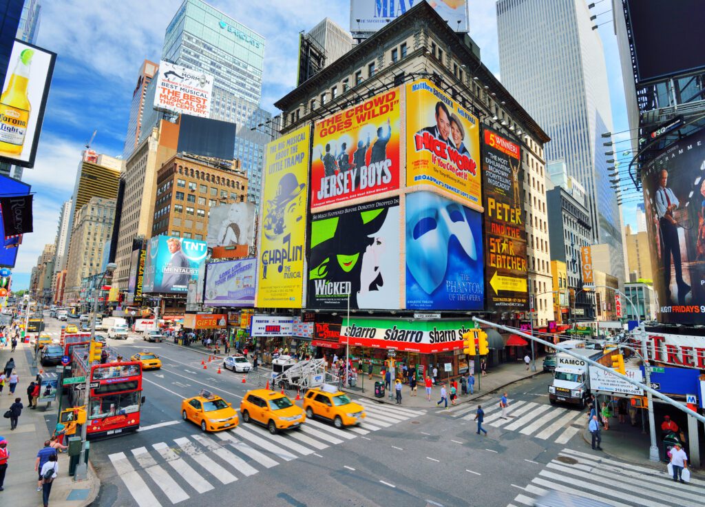Broadway in New York City